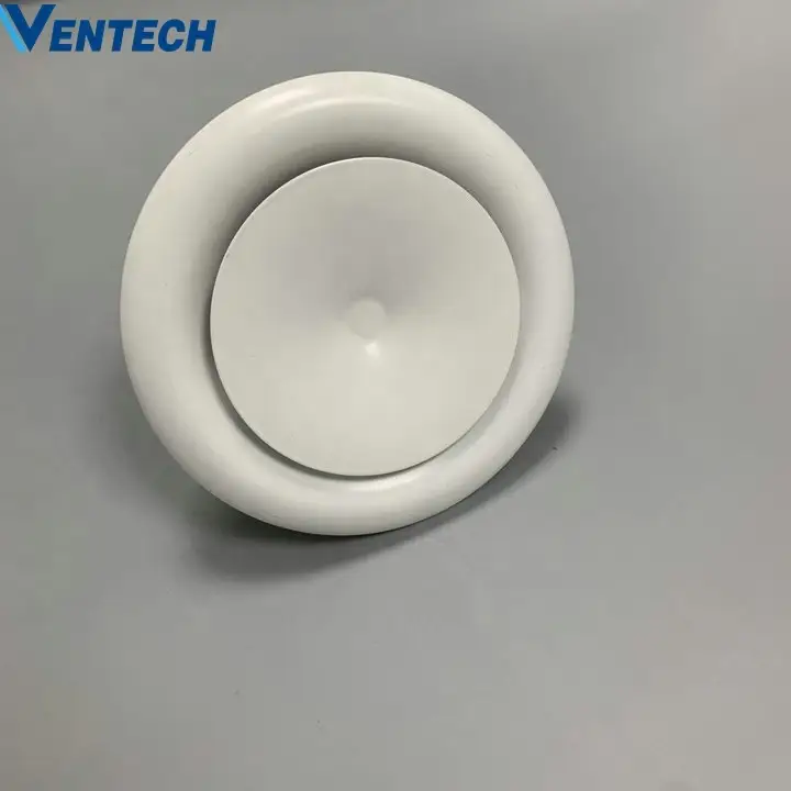 Hvac System Disc Valve Vent Duct Ceiling Air Conditioning Outlet For Ventilation 1