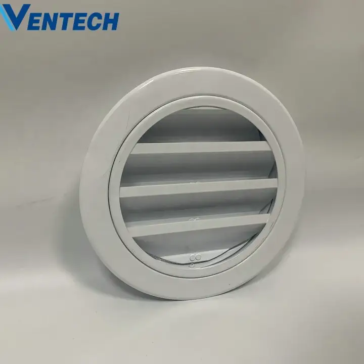Hvac System Powder coated aluminum ventilation weather louver 1