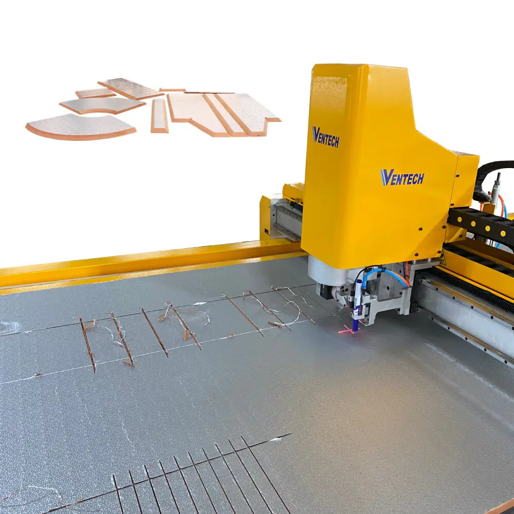 duct fabricate machine for insulation duct phenolic cutting 1