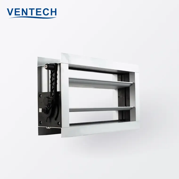HVAC  High Quality  Aluminum Air Duct Mounted Volume Control Damper for Ventilation 1