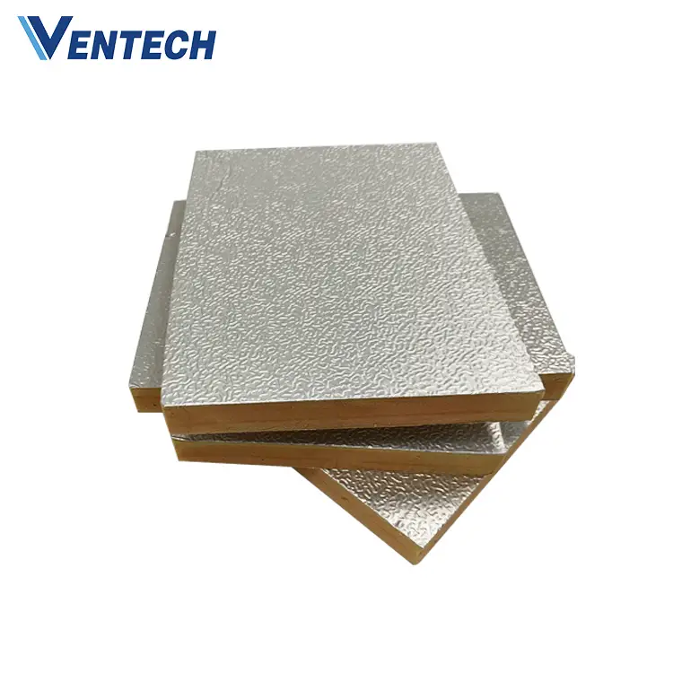 HVAC pre-insulated air duct insulation panel and pre insulated duct pre insulated phenolic panel 1