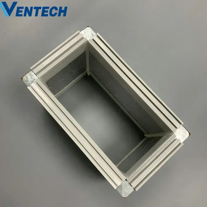 temperature resistant flame retardant aluminum foil tape phenolic pre-insulated air duct panel 1