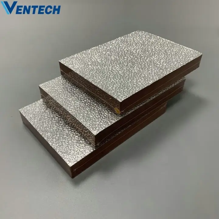marine tape self adhesive flame retardant aluminum foil fiberglass tape phenolic pre-insulated air duct panel 1