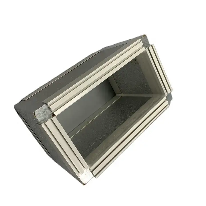 fireproof insulation pre insulated pir air panel phenolic duct sheet foam board with colored steel 1