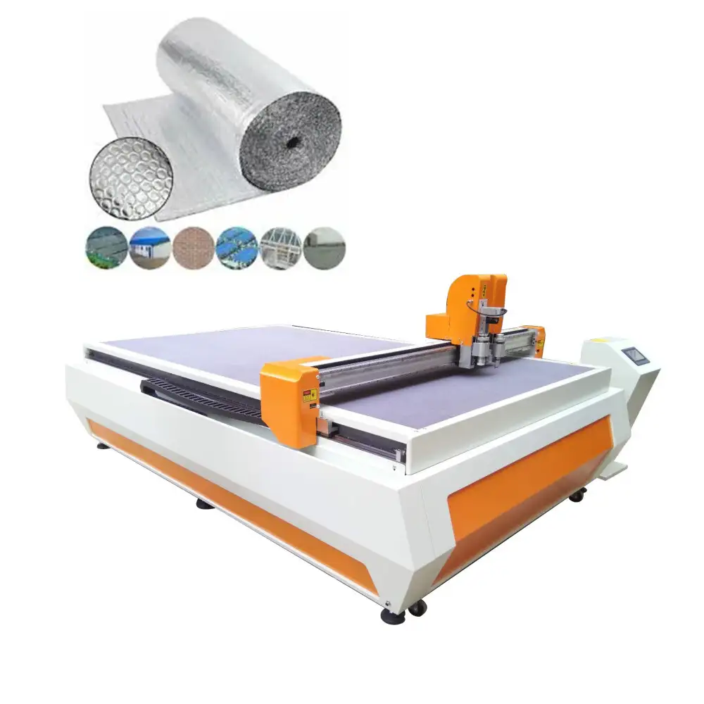rubber glasswool insulation knife cutting machine factory 1