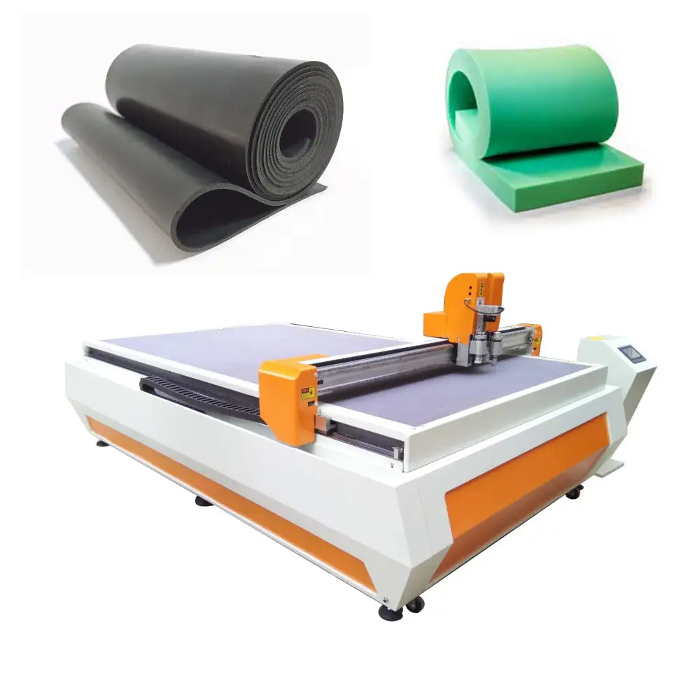 rubber glasswool insulation Blade cutting machine factory 1