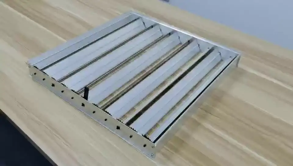 Aluminum Ceiling Diffuser Return Air Diffuser Accessories Supply Air Grille Oppose Blade Damper Manual Duct Gear Damper 1