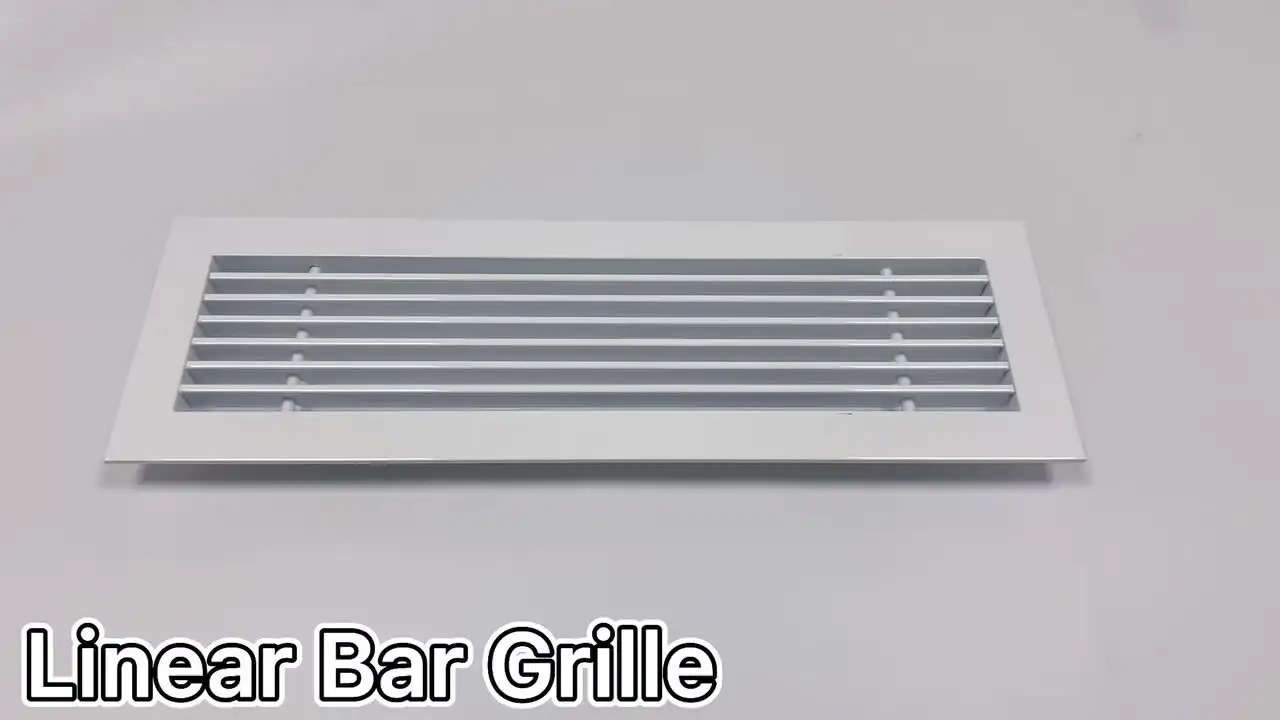 Hvac System Ceiling Air Vent Return Air Ventilation Single Deflector Single Deflection Grille2 1