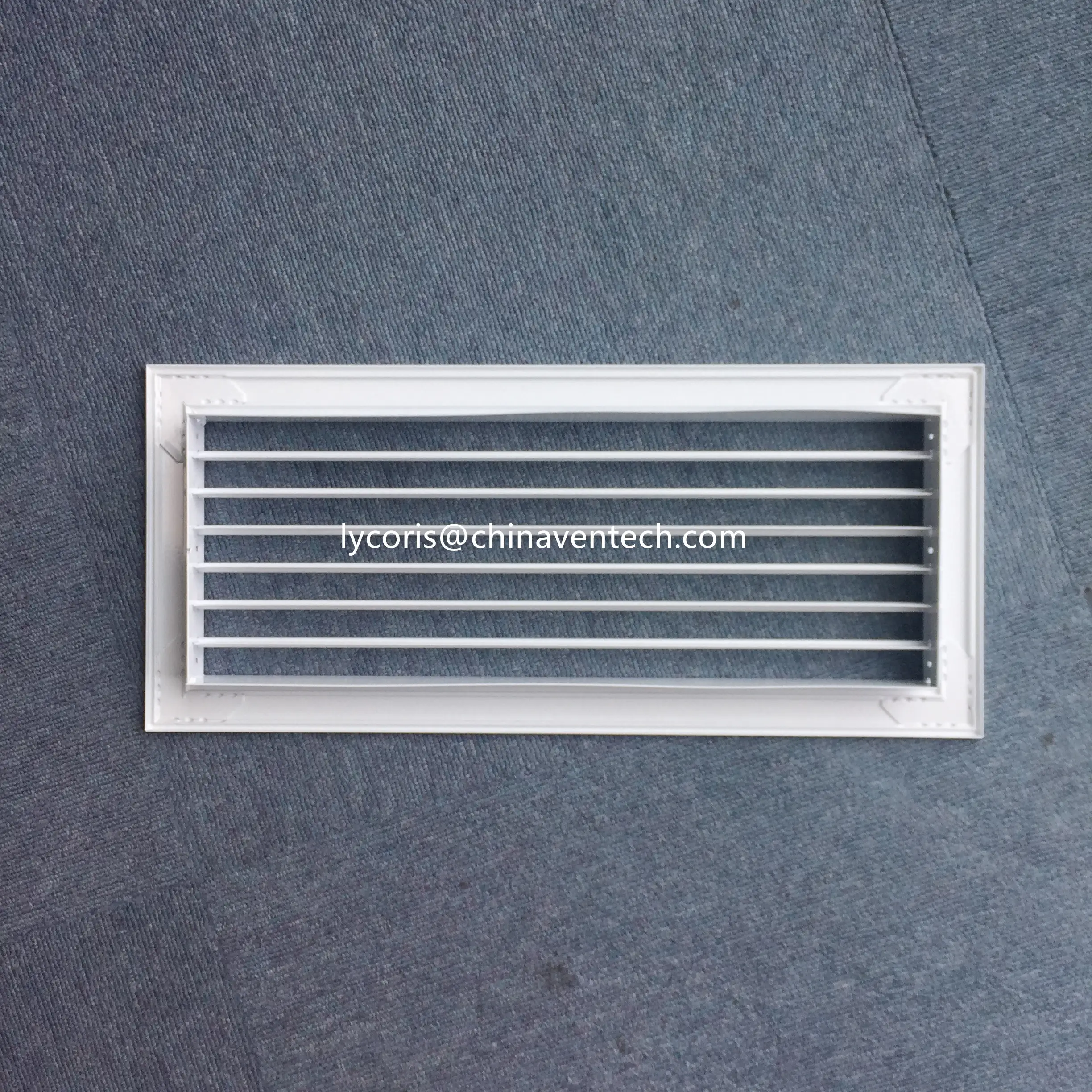 Ventech China air grille manufacturer sidewall return grille single deflection air grille 1