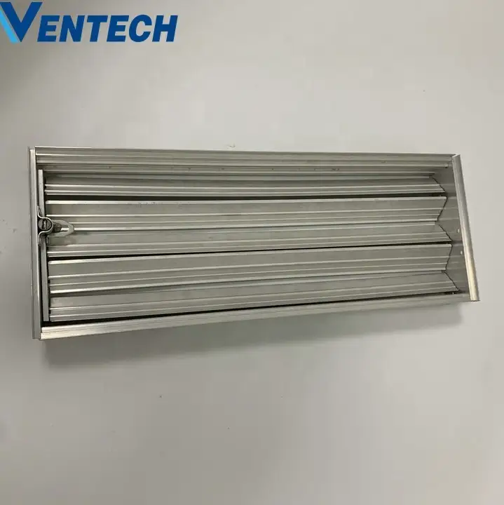 Hvac System VENTECH Electric Blade Geerwheel Control Opposed Blades Damper For Ventilation 1