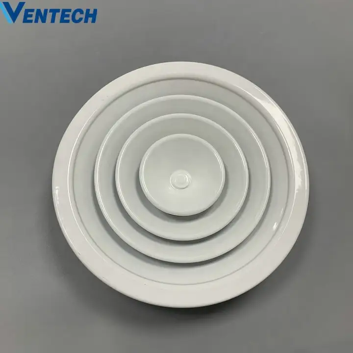 First-rate Round With Damper Air Conditioning Ceiling Diffuser 1
