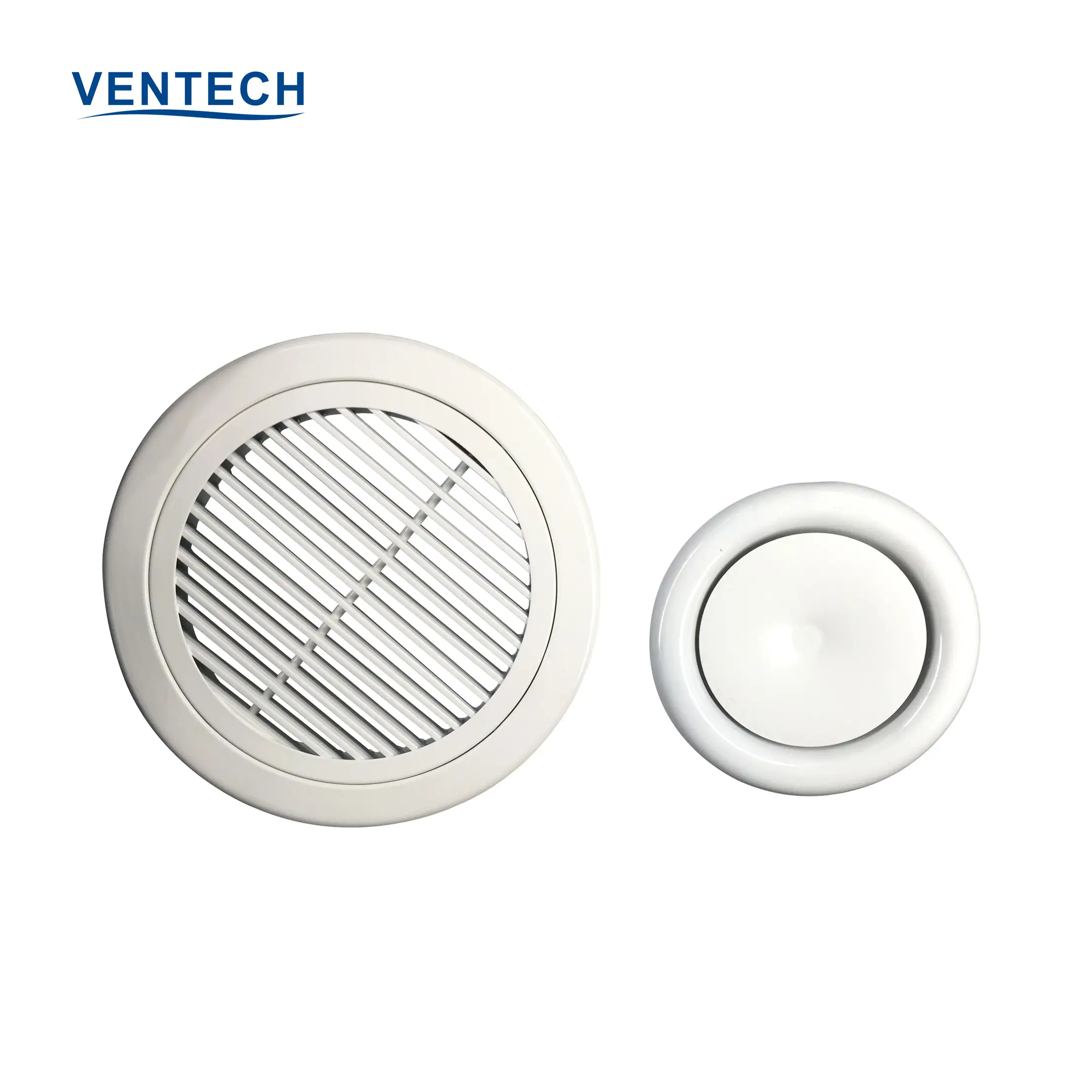 HVAC System Round Air  Bar Grille for Wall Mounting 1
