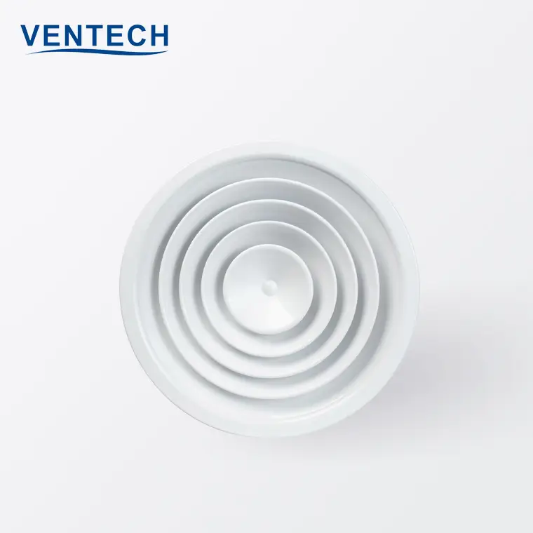 HVAC System Customized Round Air Conditioner Ceiling Diffuser Ceiling Air Diffuser 1