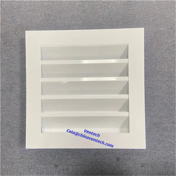 Ventech HVAC Powder Coated Aluminum Outdoor Weatherproof Air Louver or Ventilation 1