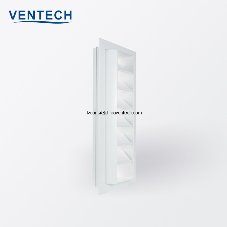 Hvac Aluminum Exhaust Air Duct Adjustable Blades Jet Drum Ceiling ...