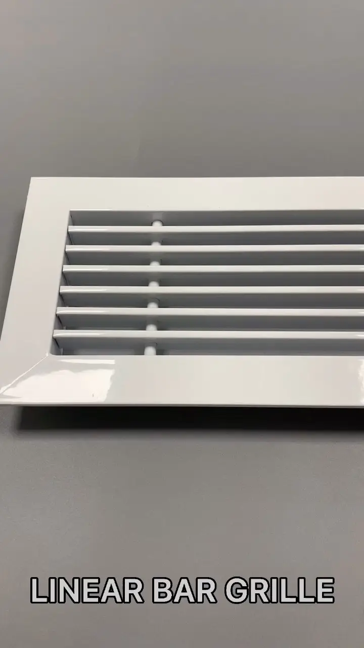 HVAC supply aluminum linear air vent bar grille 1