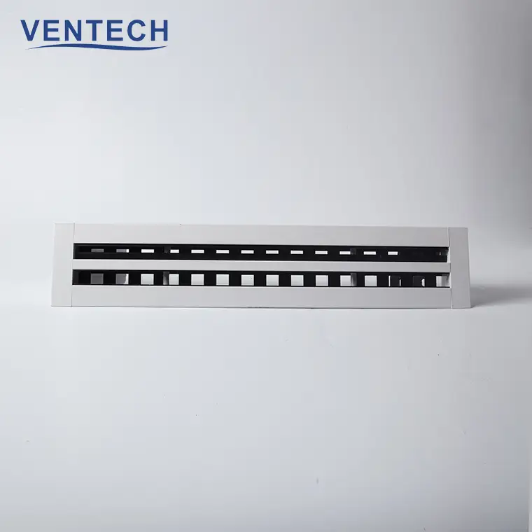 HVAC System China Supplier White Color Wall Linear Slot Air Diffuser for Ventilation 1