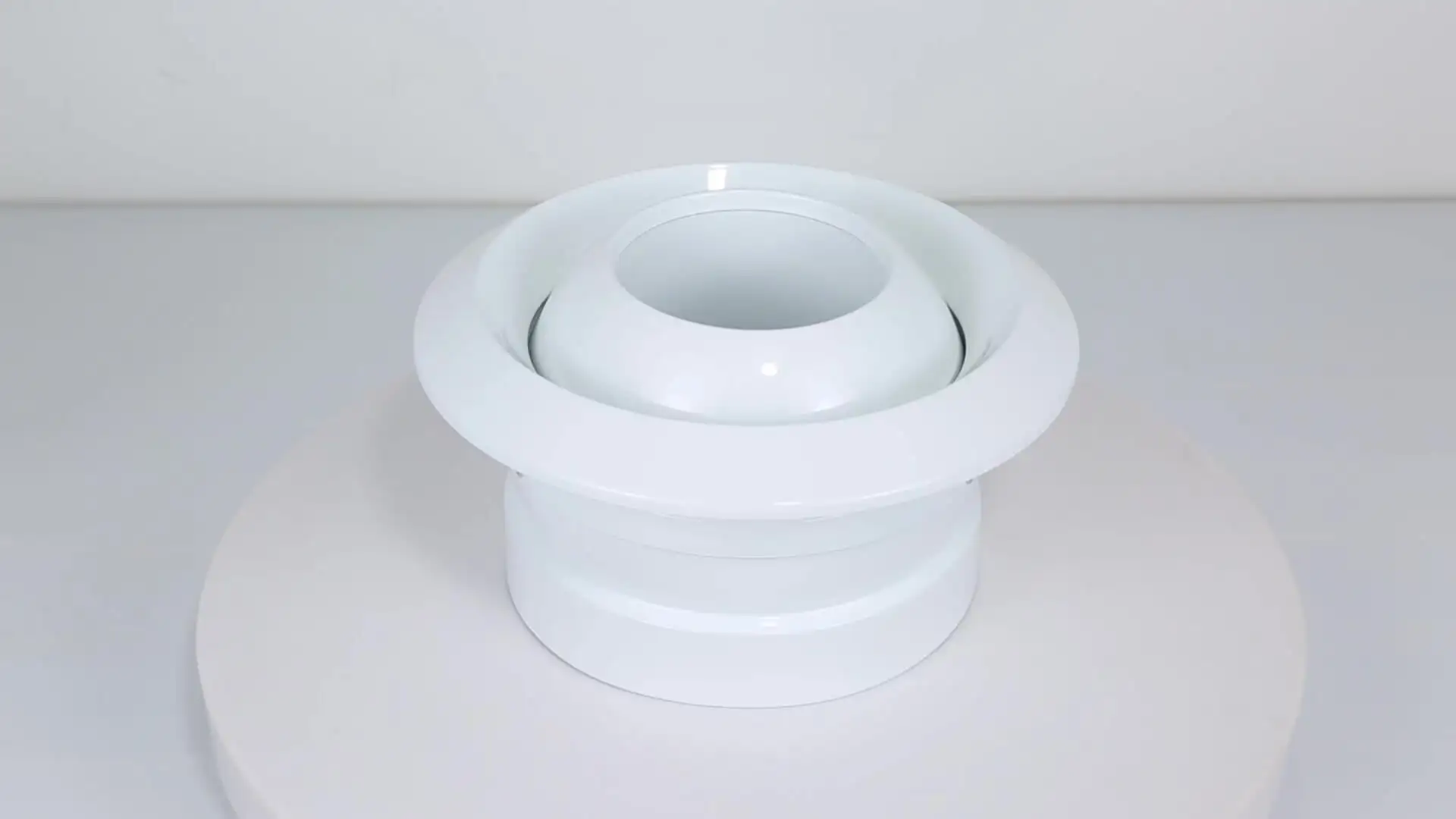Hvac air supply round duct ceiling ball jet nozzle diffuser 1