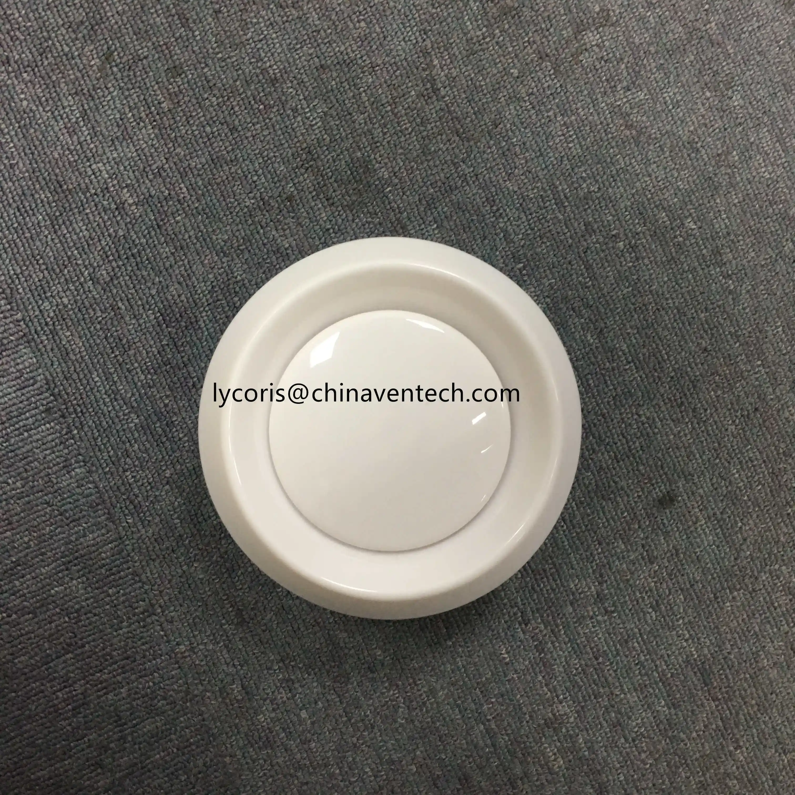 Ventilation Plastic Disc Valve Plastic Round Ceiling Diffuser 1