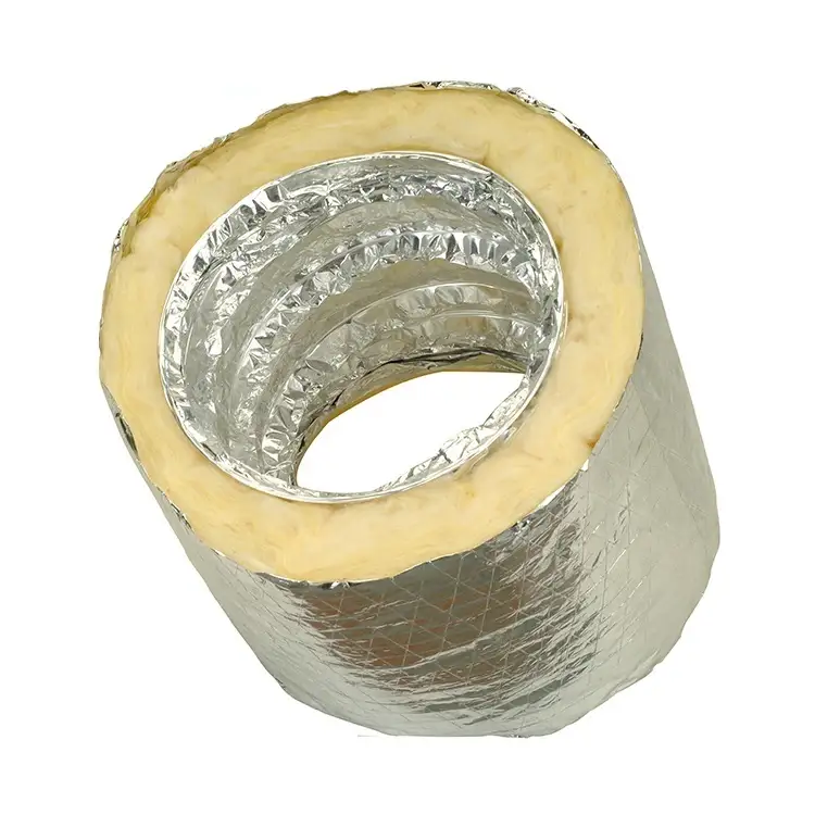 HVAC Aluminium foil insulation round flexible duct 1