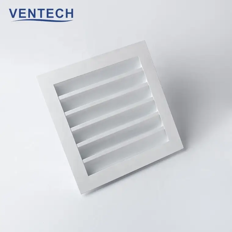 Hvac System Fresh Air Ven Weatherproof Louver Ceiling Grilles For Ventilation 1