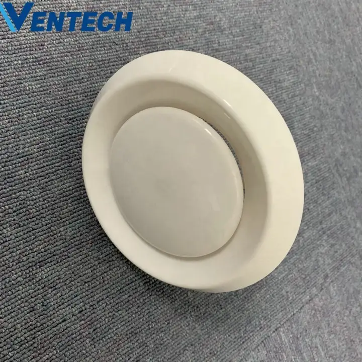 Hvac System Wall Air Plastic Disc Valve Decorative Vent Covers For Ventilation 1