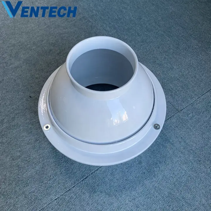 Hvac System Eye Ball Spout Aluminum Adjustable Round Air Conditioner Vent Duct Diffusers Jet Nozzle For Ventilation 1