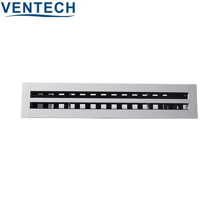 Indoor ventilation aircon fixed slot diffuser 1
