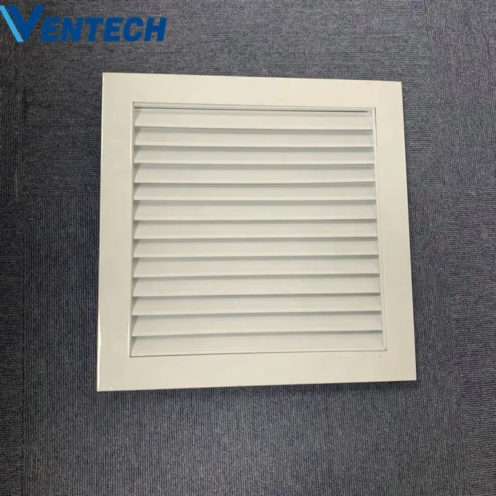 Hvac System Air Ventilation Bathroom Aluminum Alloy Door Grilles Air Vent Grille 1