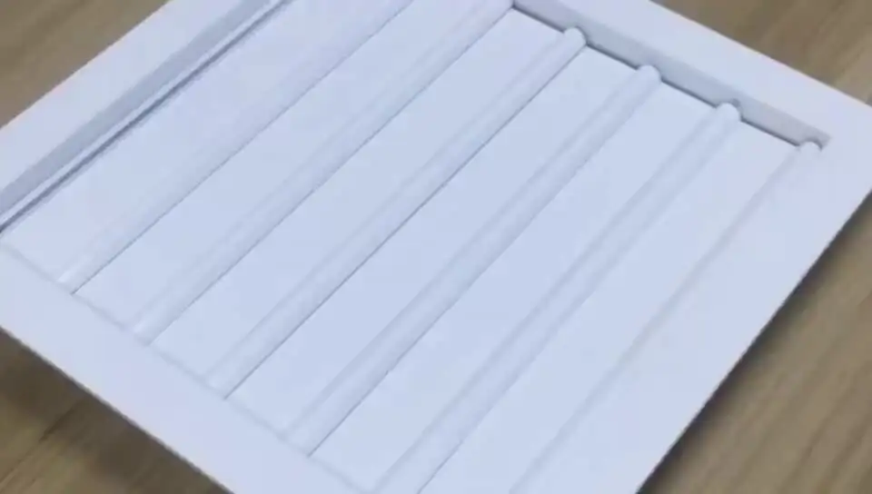 Hvac high quality aluminum ventilation one way gravity air louver vents3 1