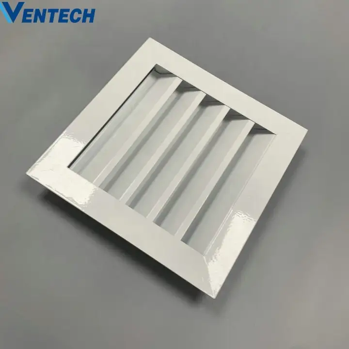 Hvac Aluminium Outlet Air Ventilation Alloy Material Building Adjustable Weather Louvers 1