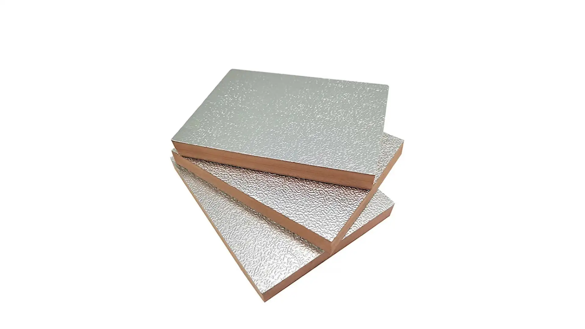 steel laminated phenolic foam thick pir air duct panel foam board for building wall thermal insulation 1