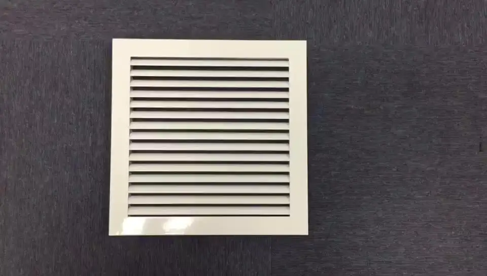 Hvac Ventilation Fixed Blades 45 Degree Exhaust Air Register Return Grille RG-VA 1