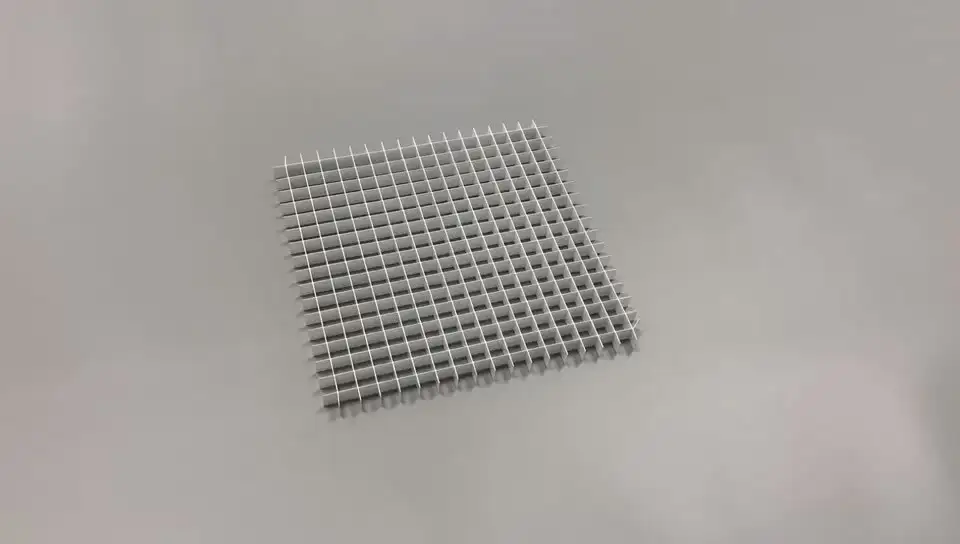 HVAC Ventilation Aluminum Ceiling Decoration Air Return Supply Eggcrate Air Grille 1