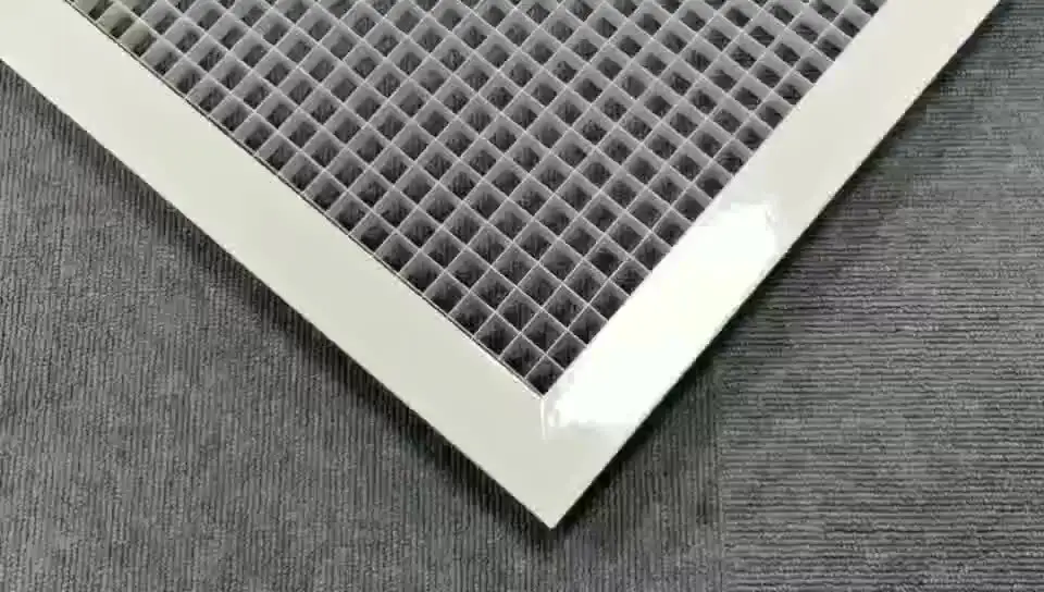 Hvac Aluminum Ceiling Eggcrate Grille Supply Air Conditioning Grilles Diffusers 1