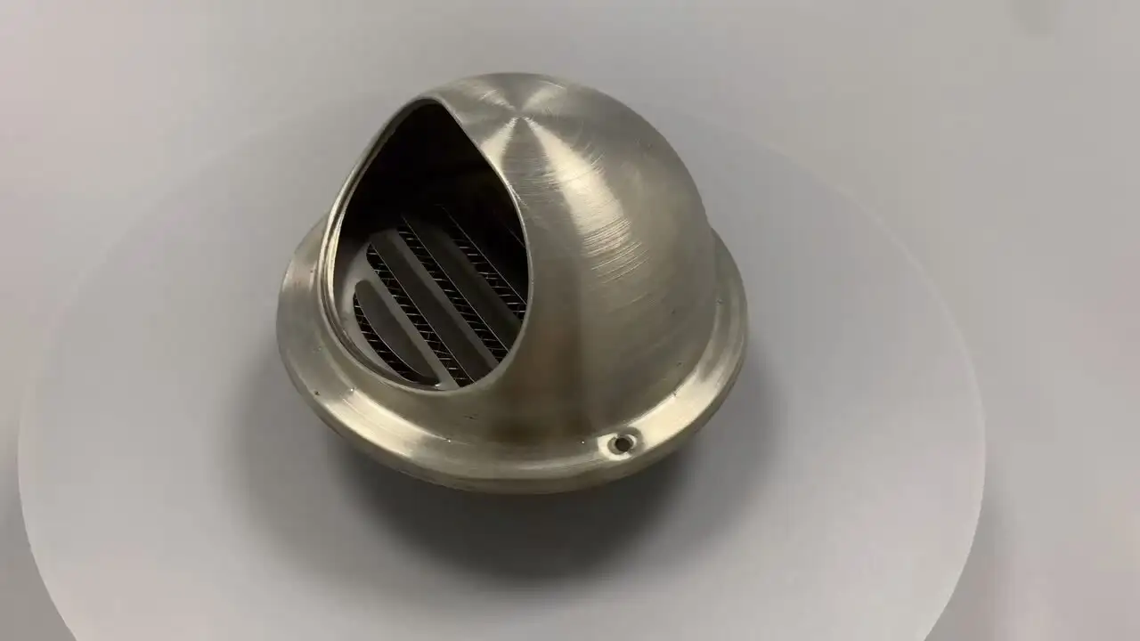 HVAC system type stainless steel air vent cover ball shaped weather louver 1