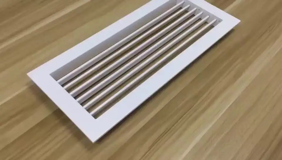 Ventech High Quality Air Conditioning Ceiling Air Register Single Deflection Grille 1