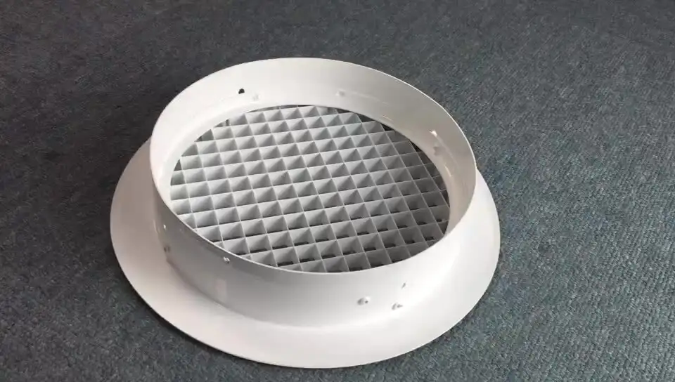 Ventilation Round Egg Crate Aluminum Hvac Circular Eggcrate Return Ceiling Air Grilles For Hvac 1