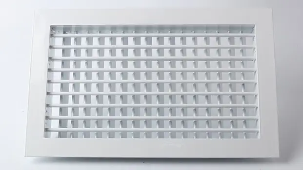 HVAC Aluminum Air Conditioner Exhaust Air Double Deflection Grille For Ventilationv 1