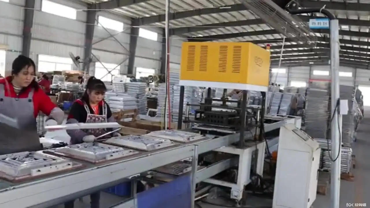 China best ceiling air diffuser aluminum air ventilation fabrication automatic assembly line 1