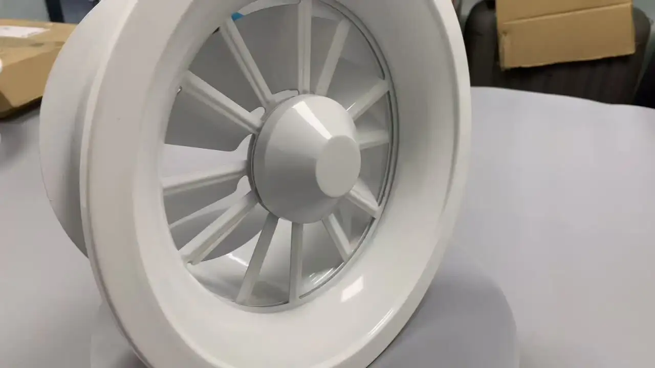 HVAC parts ventilation supply air round adjustable swirl diffuser1 1