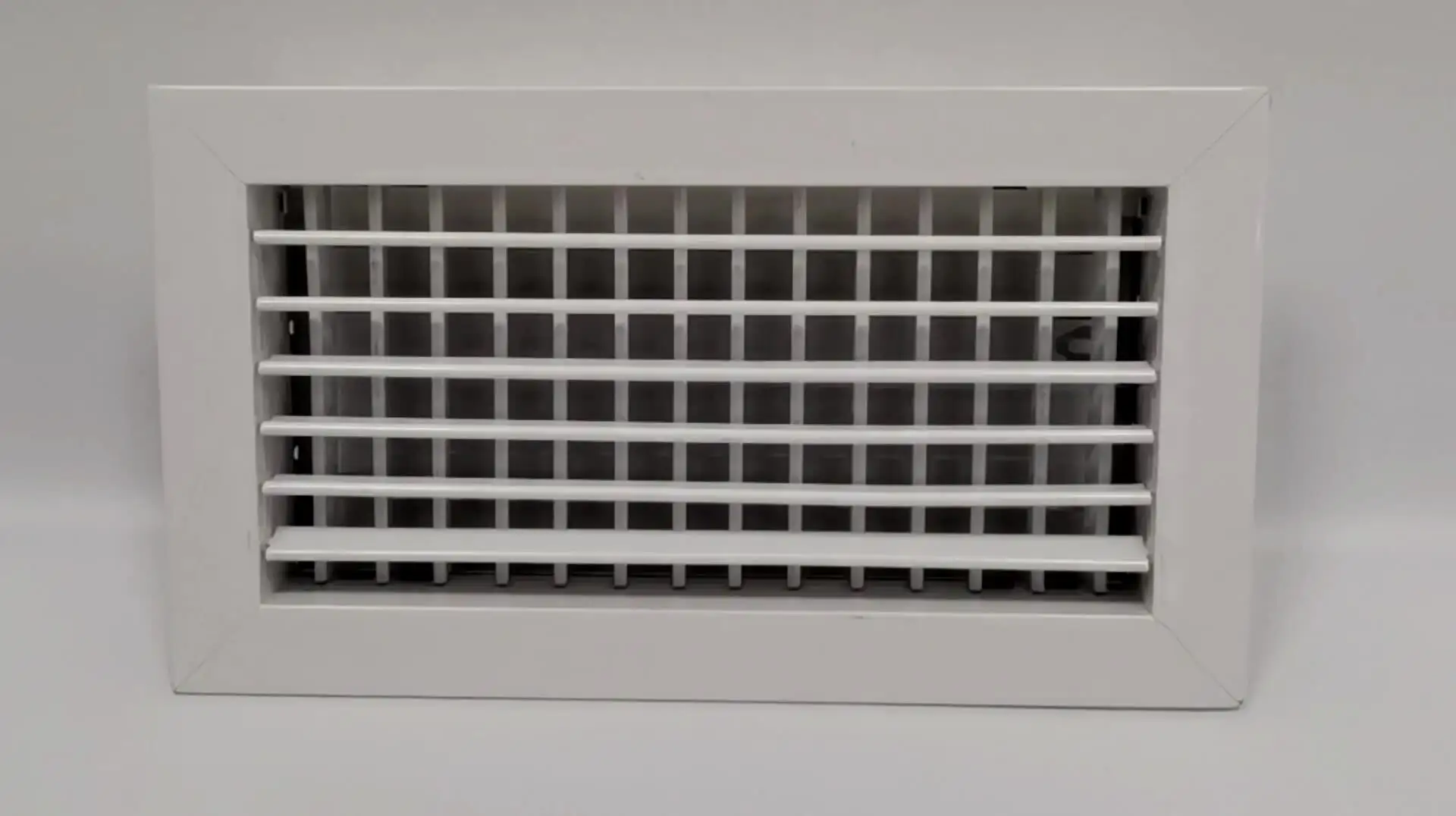 Hvac System Exhaust Aluminum Air Wall Vent Conditioning Ventilation Fresh Air Double Deflection Grille With Adjustable Blades 1