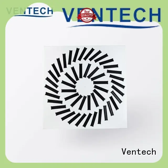 Ventech factory price square swirl diffuser best manufacturer bulk buy 1