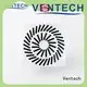 Ventech factory price square swirl diffuser best manufacturer bulk buy 1