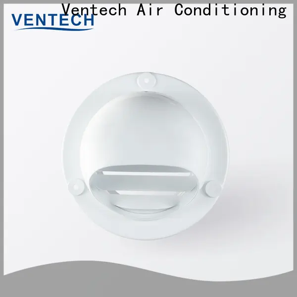 Ventech top aluminum air louver factory direct supply for large public areas 1