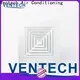 Ventech square swirl diffuser series for long corridors 1