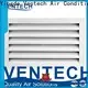 Ventech linear bar grille return air distributor for large public areas 1