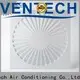 Ventech round air diffusers ceiling series bulk buy 1