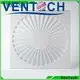 Ventech customized ceiling diffuser 24x24 company for large public areas 1