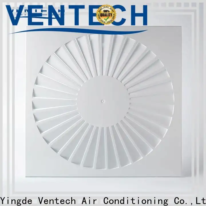 Ventech round air diffusers ceiling factory direct supply for long corridors 1